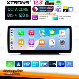Radio GPS multimedia Android 14 de 12,3 para Mercedes W205, X253, W446, W470