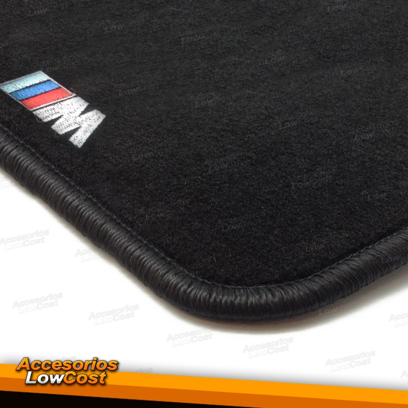Alfombrillas de fieltro para BMW 3 M3 III E46 (2001-2006) - alfombras para  coche - negro - DGS Autodywan