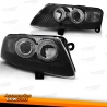 FAROS  OJOS ANGEL AUDI A6 4F 04-08    NEGRO