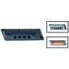 INTERMITENTES LATERALES LED  A4, 04-07- CRISTAL CLARO/NEGRO