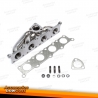 Colector turbo TA Technix de acero inoxidable con brida K03/K04 para motores turbo 1.8T apto para Audi / VW
