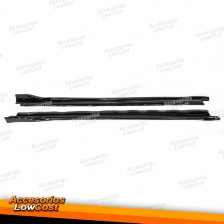 Difusor Saia Lateral Volkswagen Golf 8 Pro Rline Gti Preto Brilhante