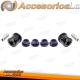 Kit de casquillos de PU-​Buchsen TA Technix 8 piezas / eje delantero para Audi/Seat/Skoda/VW