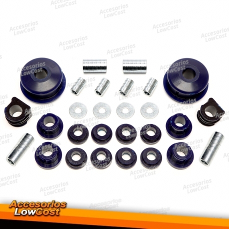 Kit de bucha PU-Buchsen TA Technix 28 peças estabilizador de eixo dianteiro 21mm Audi/Seat/Skoda/VW