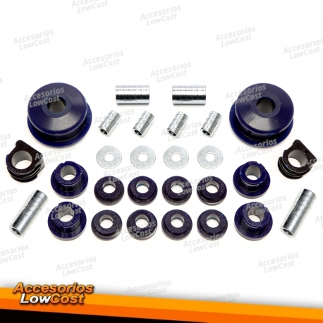 Kit de bucha PU - Buchsen TA Technix 28 peças estabilizador de eixo dianteiro 23mm Audi/Seat/Skoda/VW