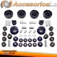 Kit de casquillos de PU-​Buchsen TA Technix 48 piezas eje delantero estabilizador + HA-​4WD de 19 mm Audi/Seat/Skoda/VW