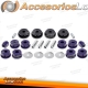 Kit casquillos TA Technix PU-Buchsen 26 piezas eje trasero con estabilizador Ø 20mm apto para BMW Serie 3 E36