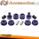 Kit casquillos TA Technix PU 12 piezas eje delantero con estabilizador Ø 23mm excéntrico M3 para BMW Serie 3 E36/Z3