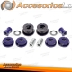 Kit de casquillos TA Technix PU 12 piezas eje delantero con estabilizador Ø 21mm para BMW Z1 Roadster/Serie 3 E30