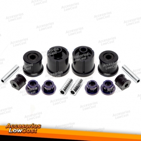 Kit de bucha PU TA Technix 14 peças eixo dianteiro com estabilizador 16mm +HA Ø 72mm para Seat/Skoda/VW