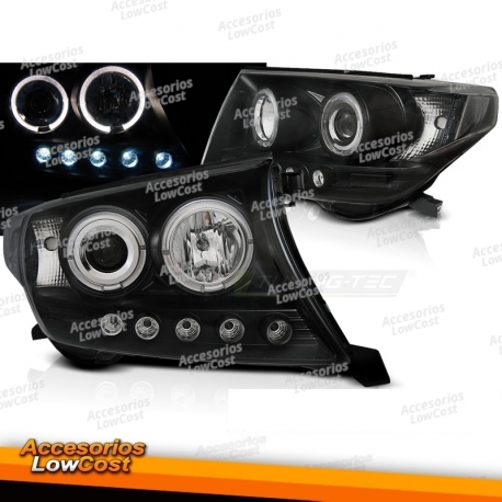 Toyota Land cruiser FJ200 07-12 ojos de ángel negros