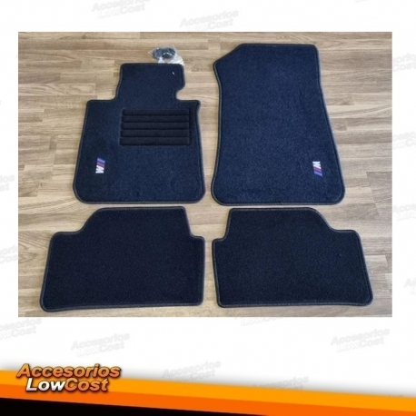 ALFOMBRILLAS VELOUR BMW BORDADO LOOK M