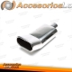 Tubo de escape TA Technix acero inoxidable universal 70 x 140 mm DTM / bridado