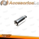 Tubo de escape TA Technix acero inoxidable universal 76mm redondo / liso