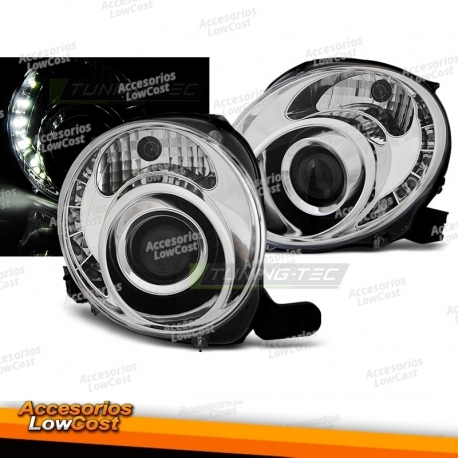 FIAT 500 07-15 CROMADO LED