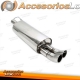 Silenciador trasero TA Technix 2x76mm DTM fabricado en acero inoxidable sistema EVOG4A-xx