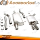 Sistema de acero inoxidable TA Technix 2x80mm adecuado para Audi A4 Sedan, Avant, Allroad, A5 Coupe, Sportback, Type B8