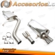 Sistema de escape TA Technix de acero inoxidable 2x70mm apto para Audi 100 S4 tipo C4-4A / A6-S6/S6 Plus tipo C4-4A