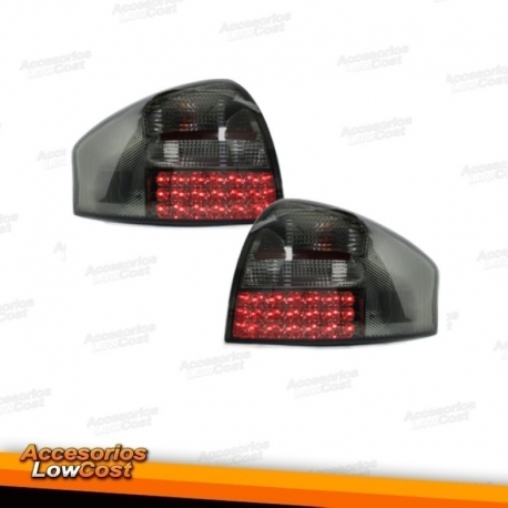 FAROLINS TRASEIROS LED / AUDI A6 4B / 97-04 BRANCO VERMELHO