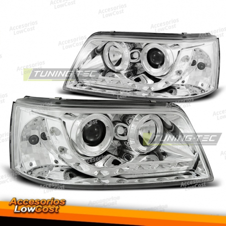 FAROS LUZ DIURNA CROMADOS para VW T5 04/03-08/09