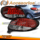 PEUGEOT 206 10.98- LED ROJO BLANCO