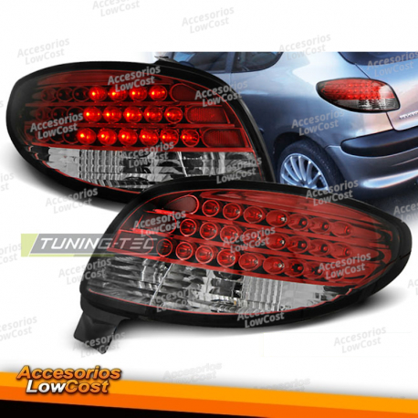 PEUGEOT 206 10.98- LED BRANCO VERMELHO