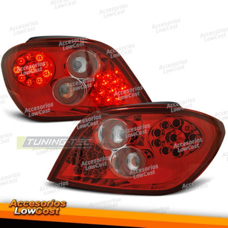 PEUGEOT 307 04/01-07 LED VERMELHO BRANCO