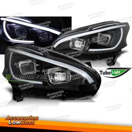 PEUGEOT 208 4/12-06/15 TUBO DE LUZES PRETAS