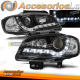 FAROS DAYLIGHT NEGROS aptos para SEAT IBIZA/CORDOBA 09/99-03/02