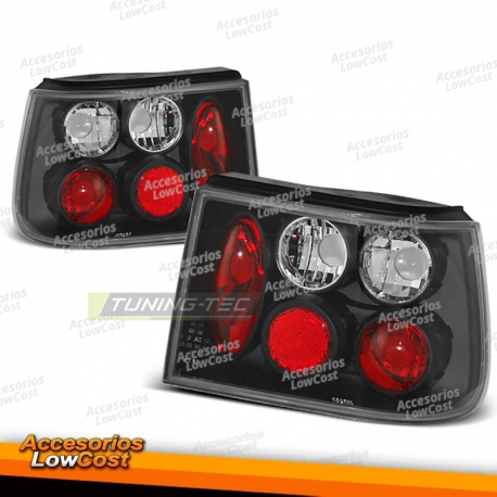 LUCES TRASERAS NEGRAS para SEAT IBIZA 10/93-08/99