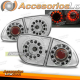 LUCES TRASERAS LED CROMADAS para SEAT LEON 04.99-08.04