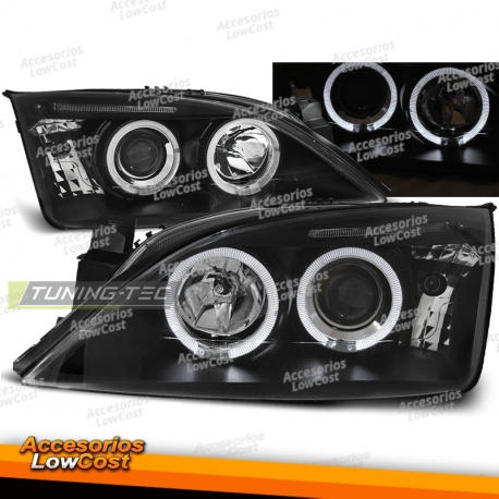 FORD MONDEO 09/00-05/07 OLHOS DE ANJO NEGRO