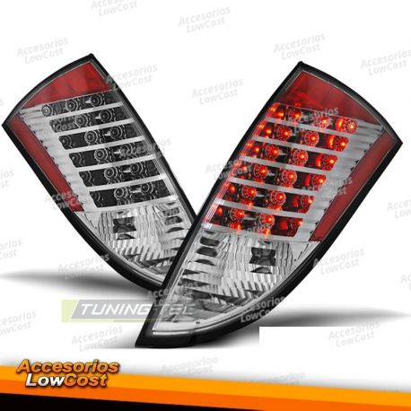 FORD FOCUS 1 HB 98-04 LED CROMADO