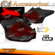 FORD FOCUS 3 15-18 HATCHBACK FUMO VERMELHO SEQ LED