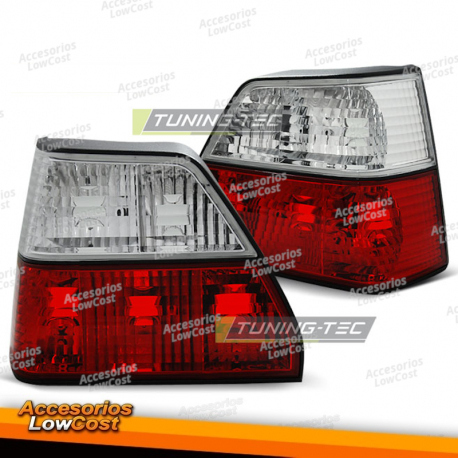 LUCES TRASERAS ROJAS BLANCAS para VW GOLF 2 08.83-08.91