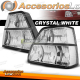 LUCES TRASERAS CRISTAL BLANCO compatible con VW GOLF 2 08.83-08.91