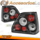 LUCES TRASERAS NEGRAS para VW GOLF 2 08.83-08.91