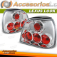 LUCES TRASERAS CROMADAS para VW GOLF 3 09.91-08.97