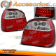 LUCES TRASERAS LED ROJAS BLANCAS para VW GOLF 3 09.91-08.97