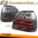 LUCES TRASERAS LED NEGRAS para VW GOLF 3 09.91-08.97