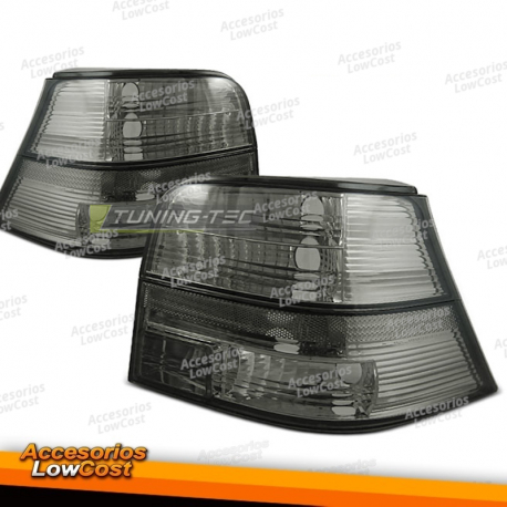 LUZES TRASEIRAS EM VIDRO FUMADO para VW GOLF 4 09/97-09/03