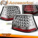 LUCES TRASERAS LED CROMADAS para VW GOLF 4 09.97-09.03