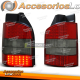 LUCES TRASERAS LED ROJAS HUMO para VW T5 04/03-09