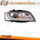 FARO DCH PARA AUDI A5 07-11 BI-XENON LUZ DIURNA LED