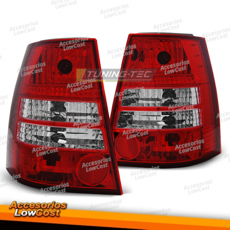 LUCES TRASERAS ROJAS BLANCAS para VW GOLF 4 / BORA 99-06 VARIANT