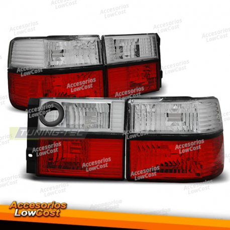 LUCES TRASERAS ROJAS BLANCAS para VW VENTO 01.92-09.98