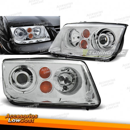 FAROS CROMADOS para VW BORA 09/98-07/05