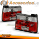 LUZES TRASEIRAS VERMELHAS BRANCAS para VW JETTA 01.84-08.91