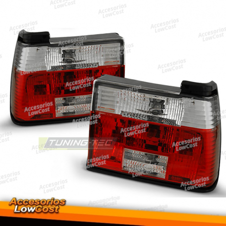 LUZES TRASEIRAS VERMELHAS BRANCAS para VW JETTA 01.84-08.91