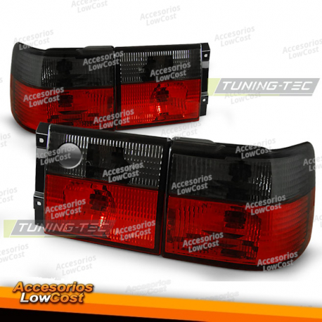 LUZES TRASEIRAS VERMELHAS FUMADAS para VW VENTO 01.92-09.98